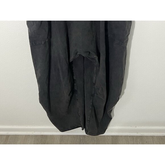 Free People Movement Hot Shot One Piece Jumpsuit In Washed Black Size Large - Picture 4 of 13